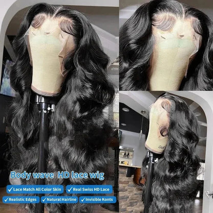 Body Wave 13x6 Lace Front Wig Human Hair Brazilian