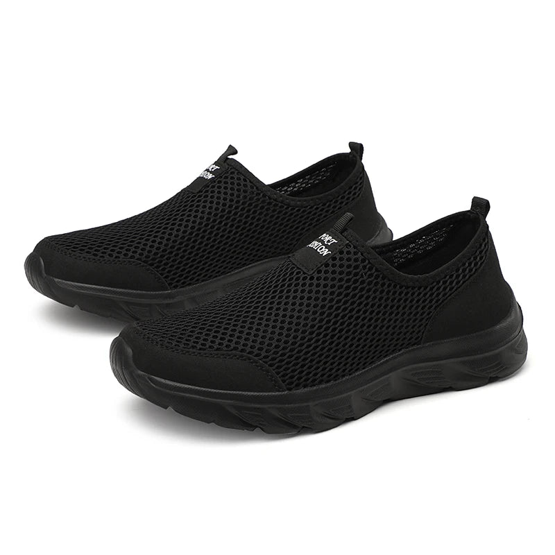 Lightweight Breathable Slip-On Men Casual Shoes Size 39-47