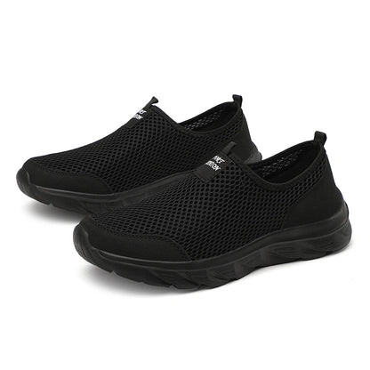 Lightweight Breathable Slip-On Men Casual Shoes Size 39-47