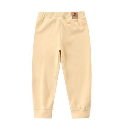 Children's Fleece Velvet Leggings for Winter