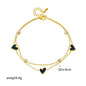 Gold Stainless Steel Bohemian Personalized Anklet