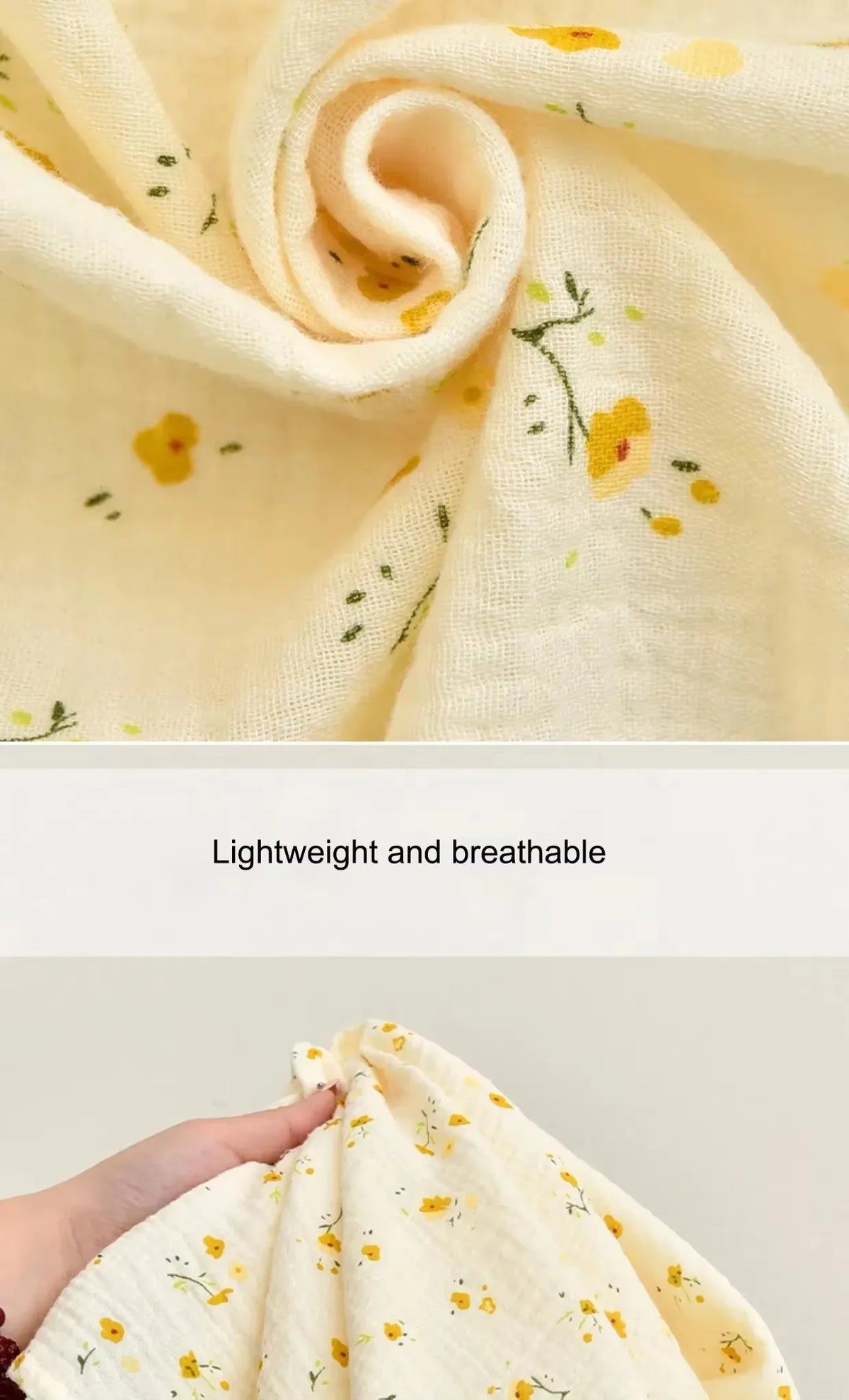 Cotton Muslin Blanket for Newborns and Babies