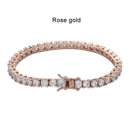 Moissanite Tennis Bracelet 925 Sterling Silver White Gold