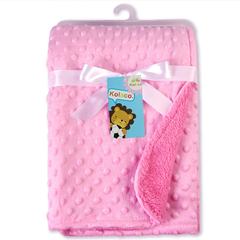 Baby Blanket Soft Cotton Swaddle Wrap for Newborns